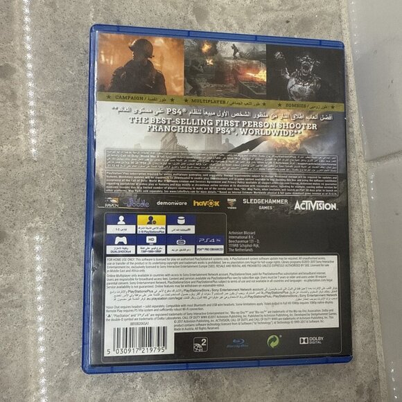 PS4 Call of Duty lot of 3 games. WWII, Black Ops and Vanguard - Picture 3 of 12